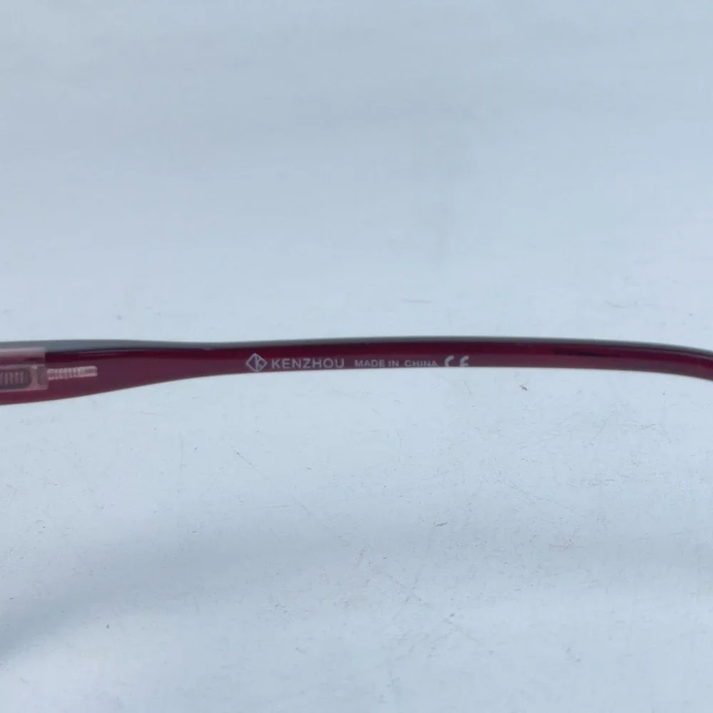 Kenzhou HZ‎ 1899109 Women's Eyeglasses Frame Black & Red Cat Eye 52-16-145 mm
